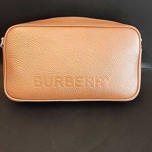 Burberry Brown Leather Belt Bag